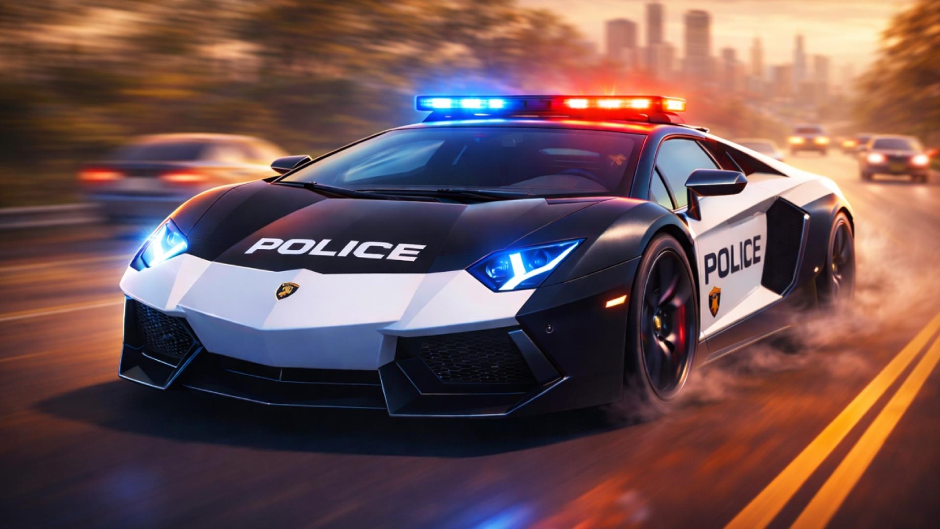 Police Traffic Racer Logo