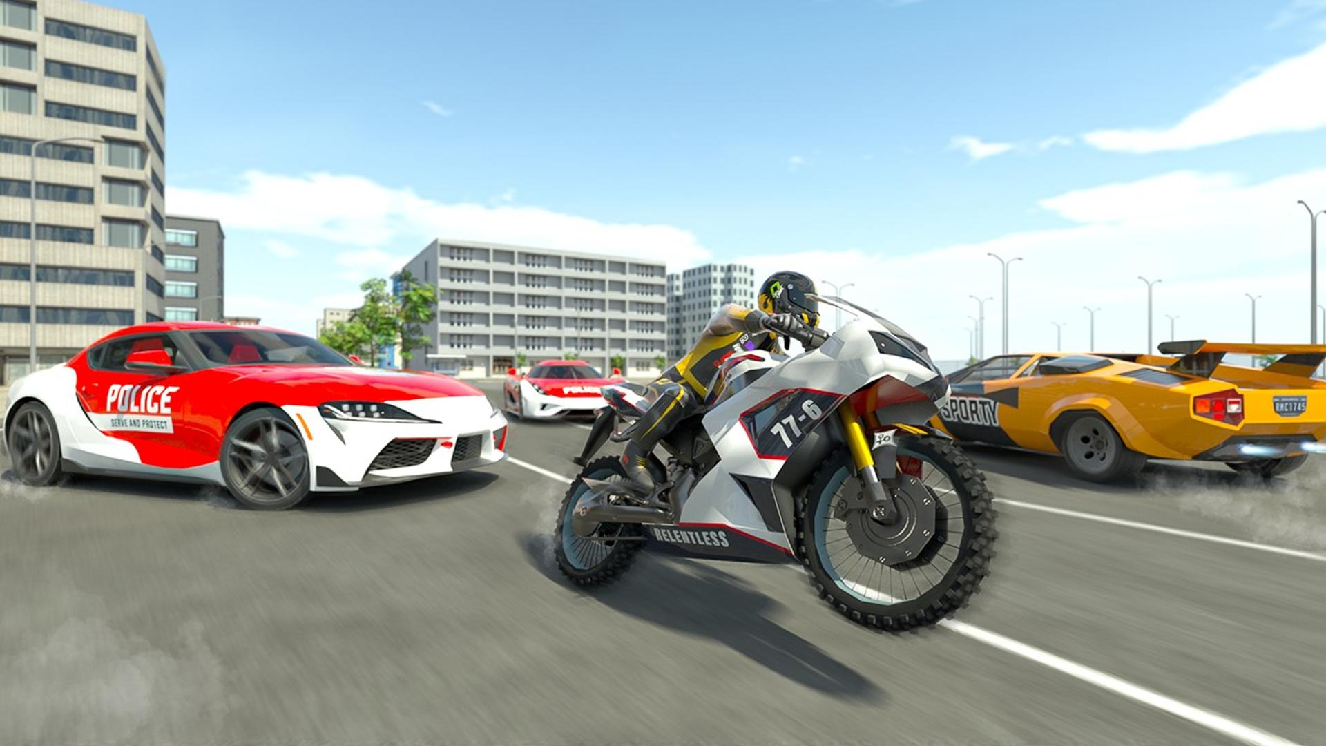 Bike Racing Bike Stunt Games Logo