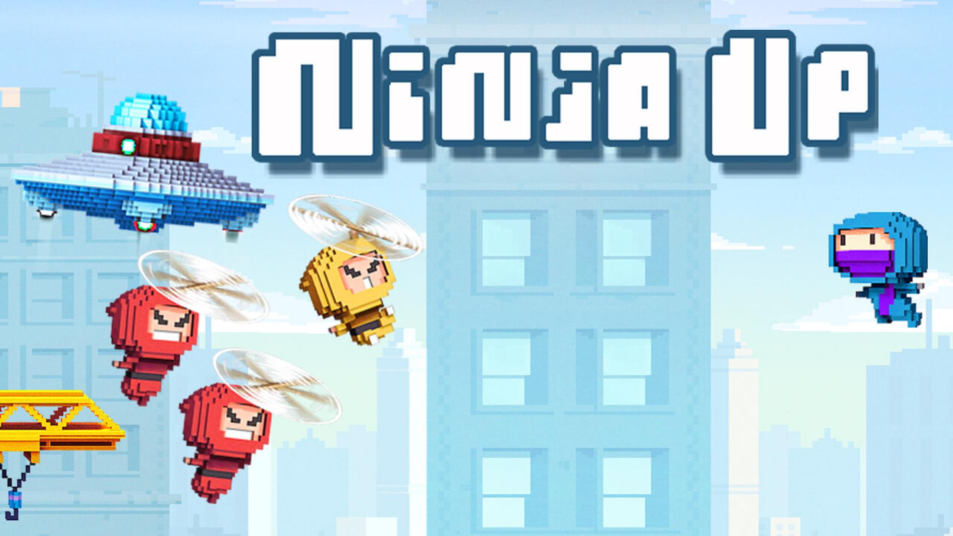 Ninja Up! Logo