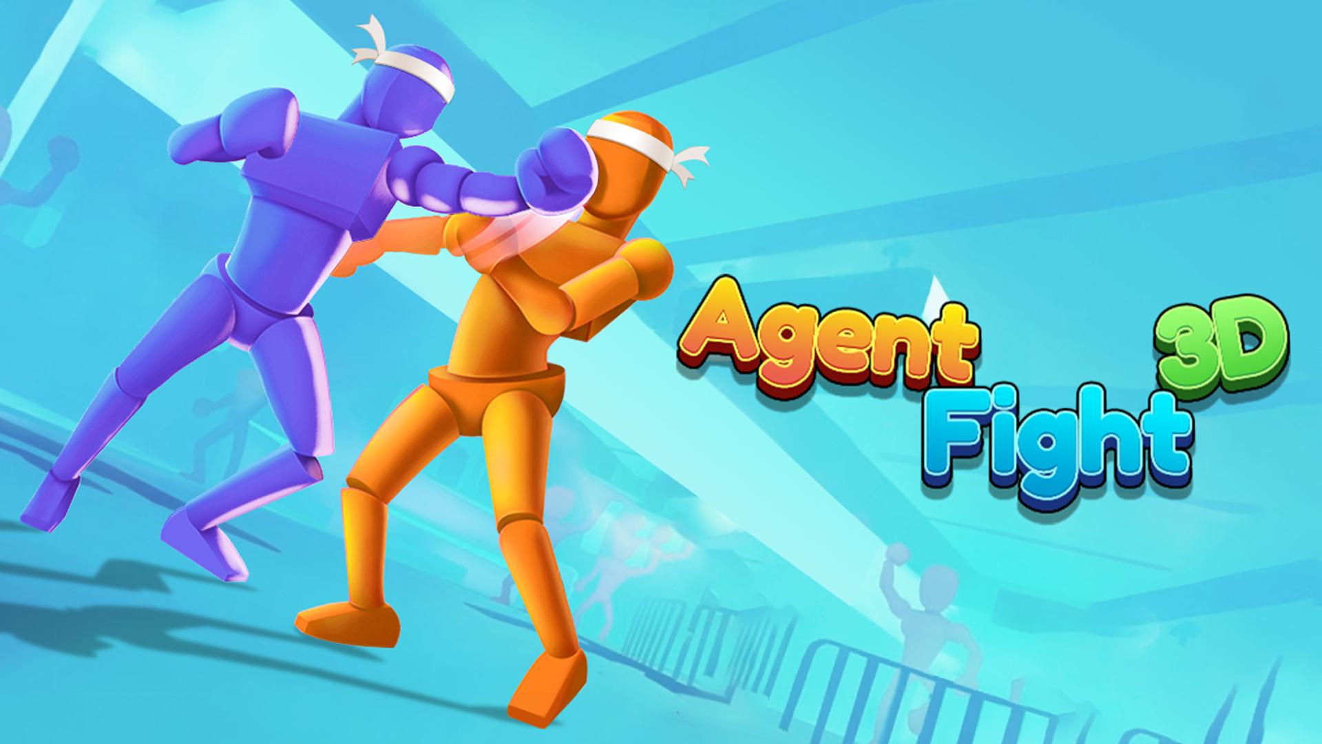 Agent Fight 3D Logo