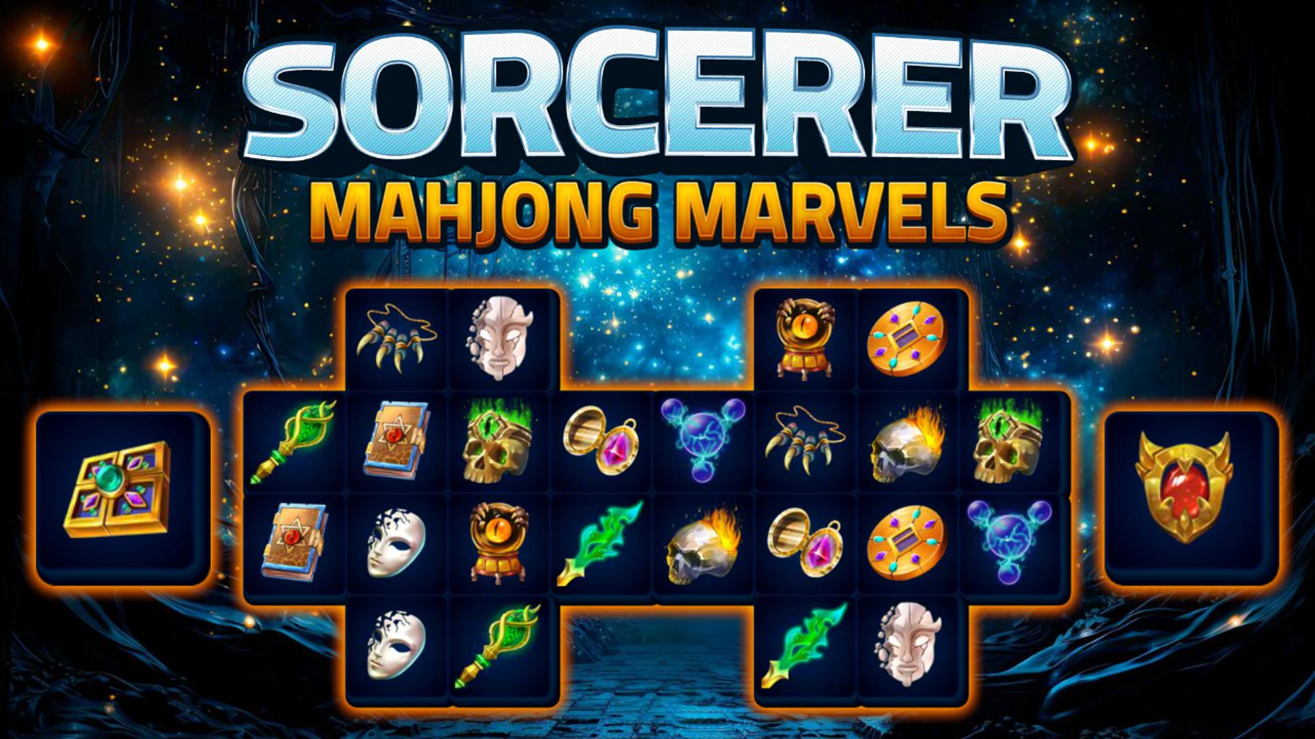Sorcerer Mahjong Marvels Logo