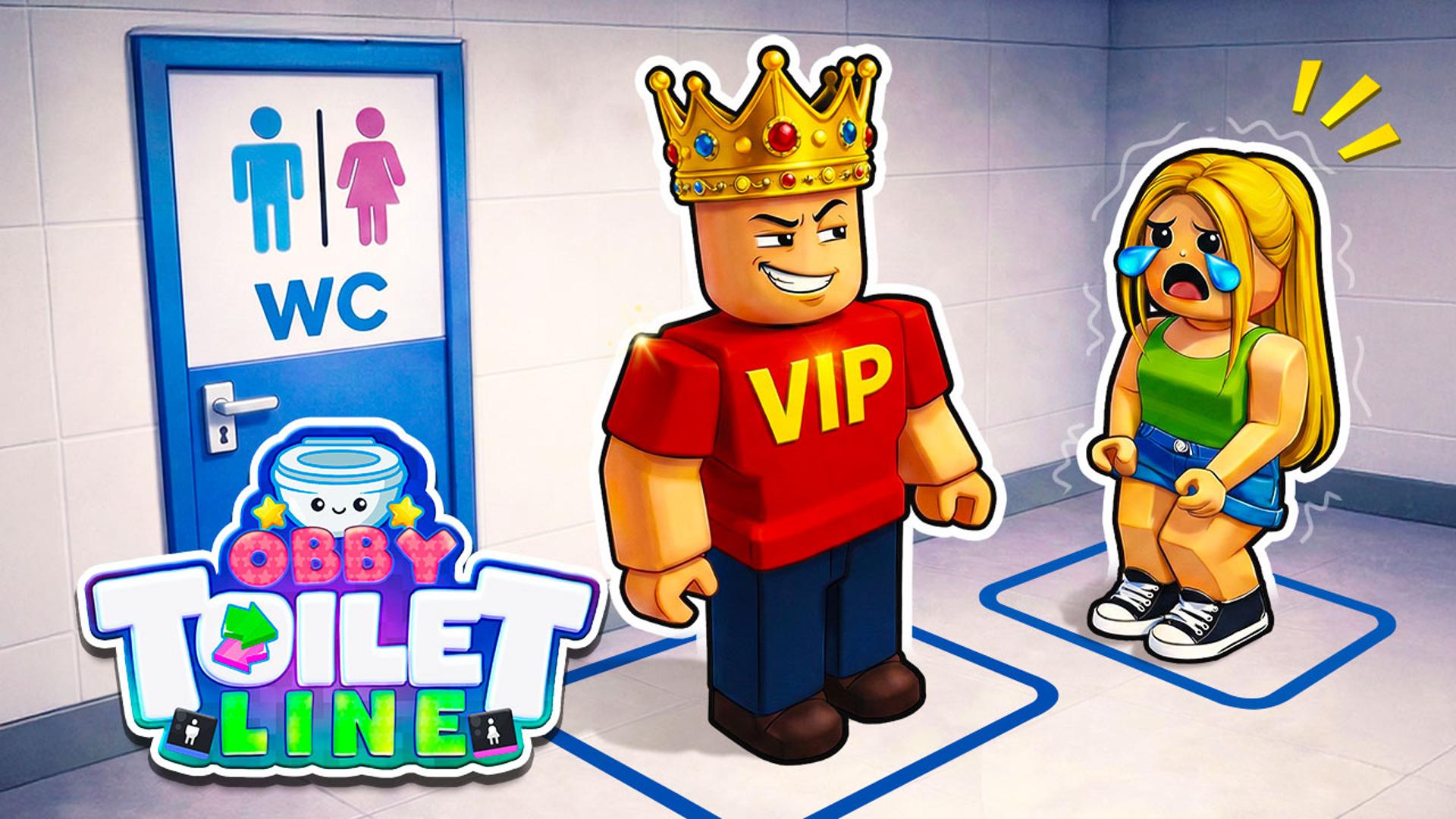 Obby Toilet Line Logo