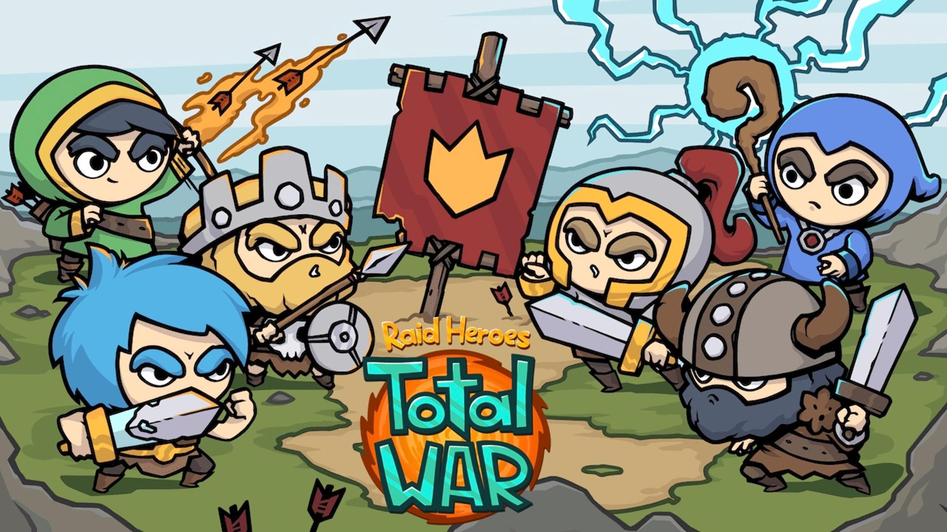 Raid Heroes: Total War Logo