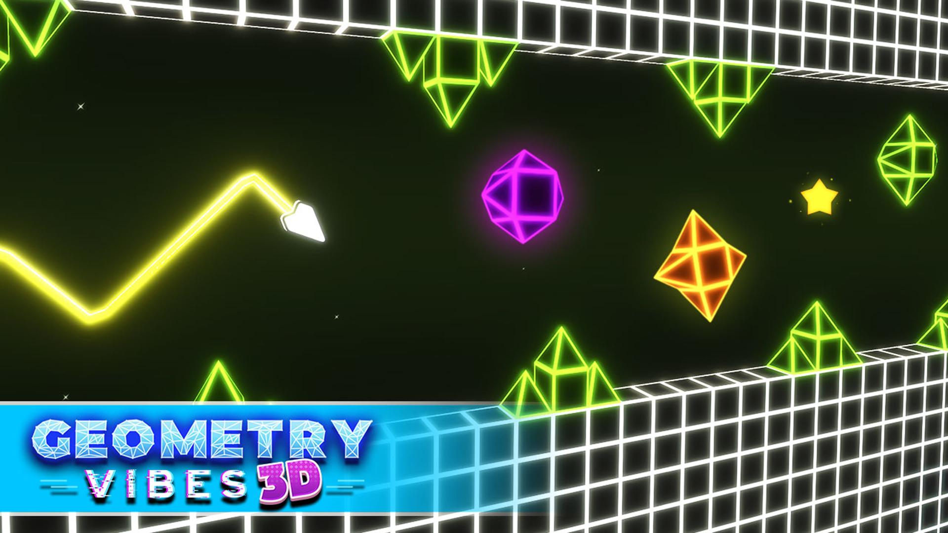 Geometry Vibes 3D Logo