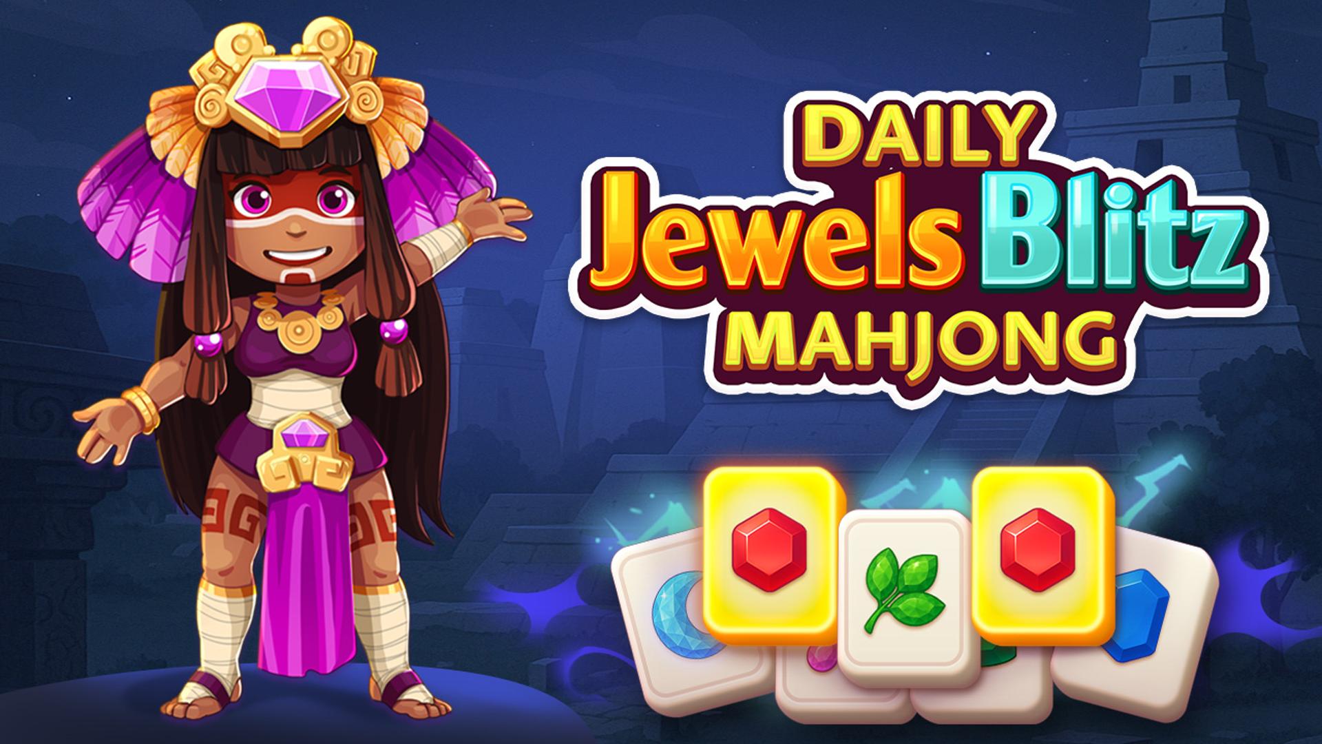 Daily Jewels Blitz Mahjong Logo