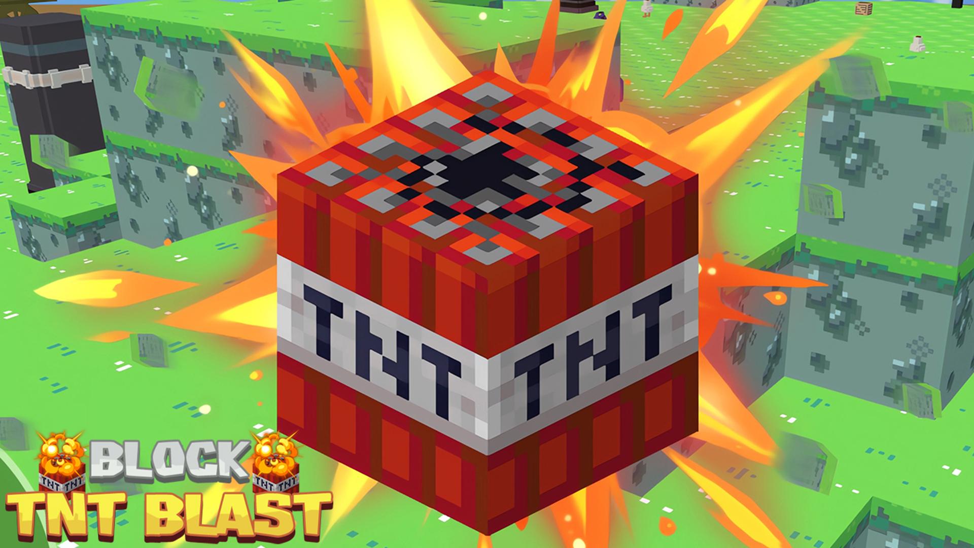 Block TNT Blast Logo