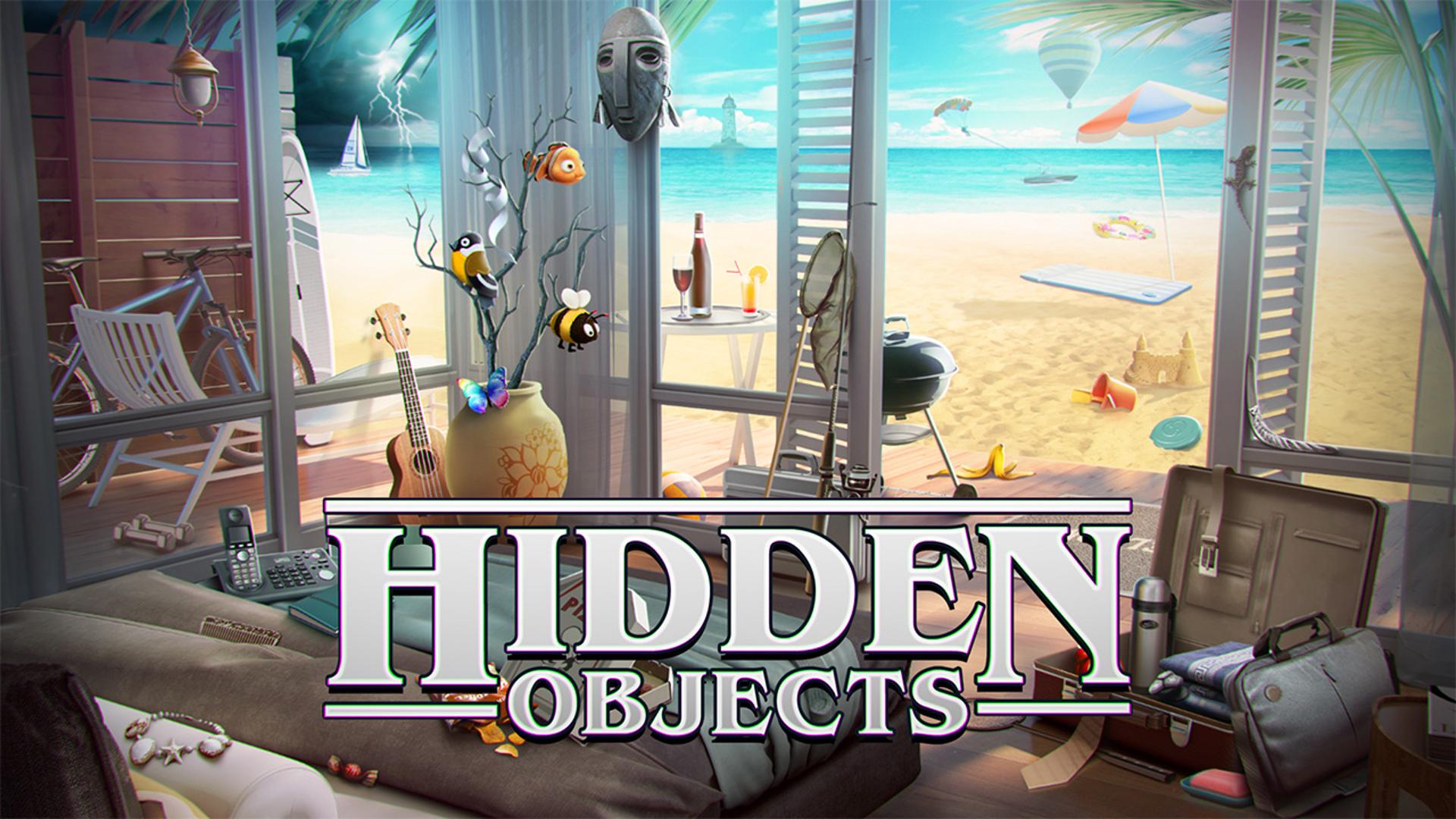 Hidden Objects: Brain Teaser Logo