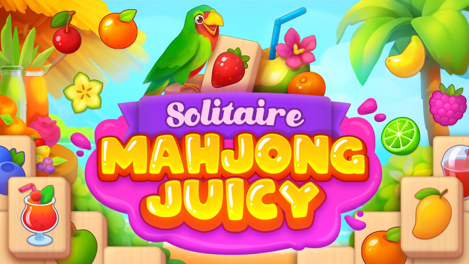 Solitaire Mahjong Juicy Logo