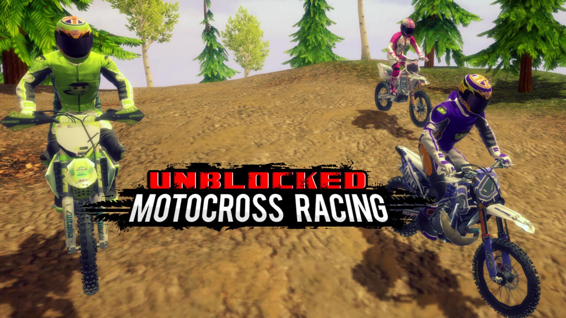 Unblocked Motocross Racing Logo