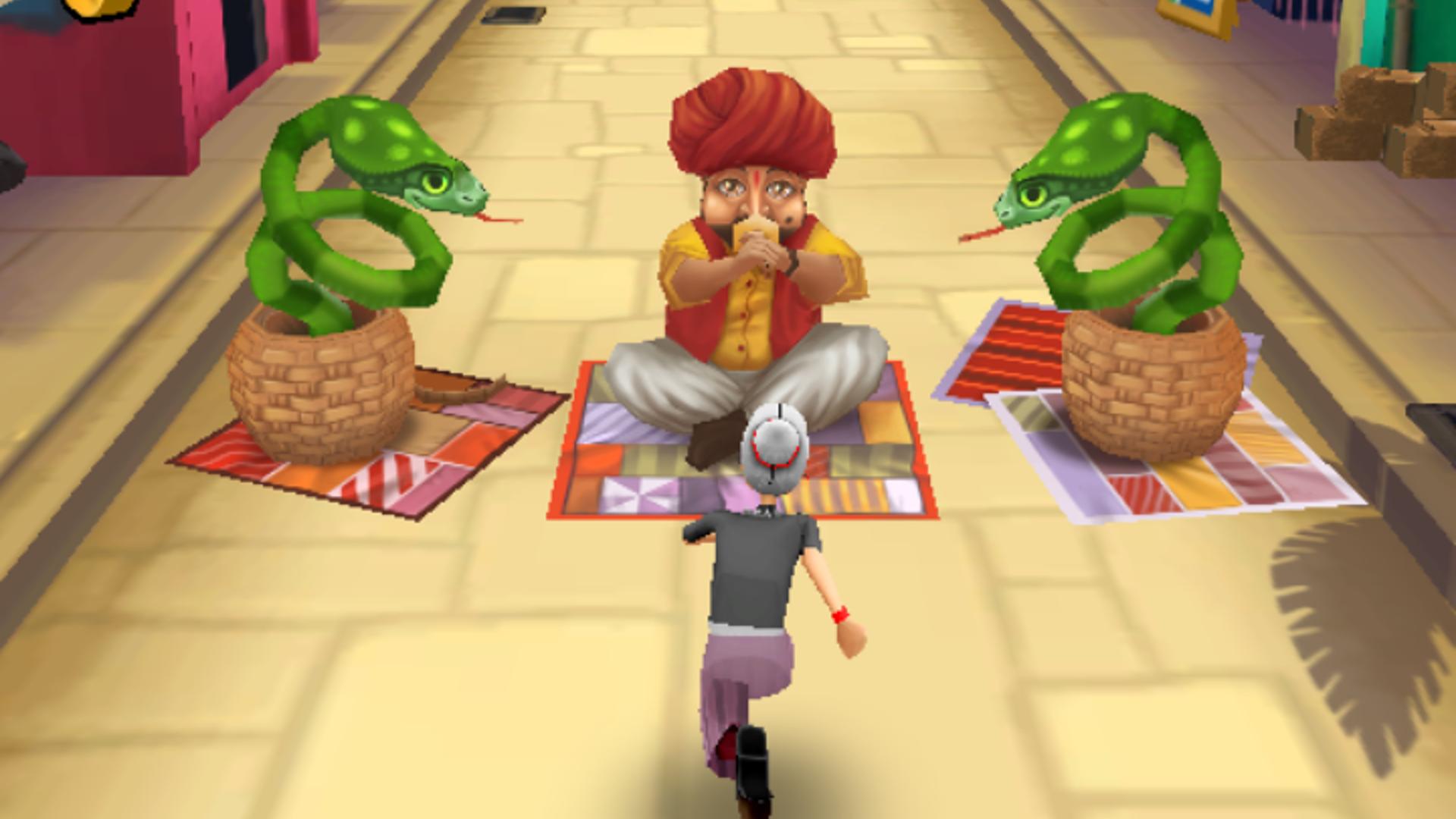 Angry Gran Run: India Logo