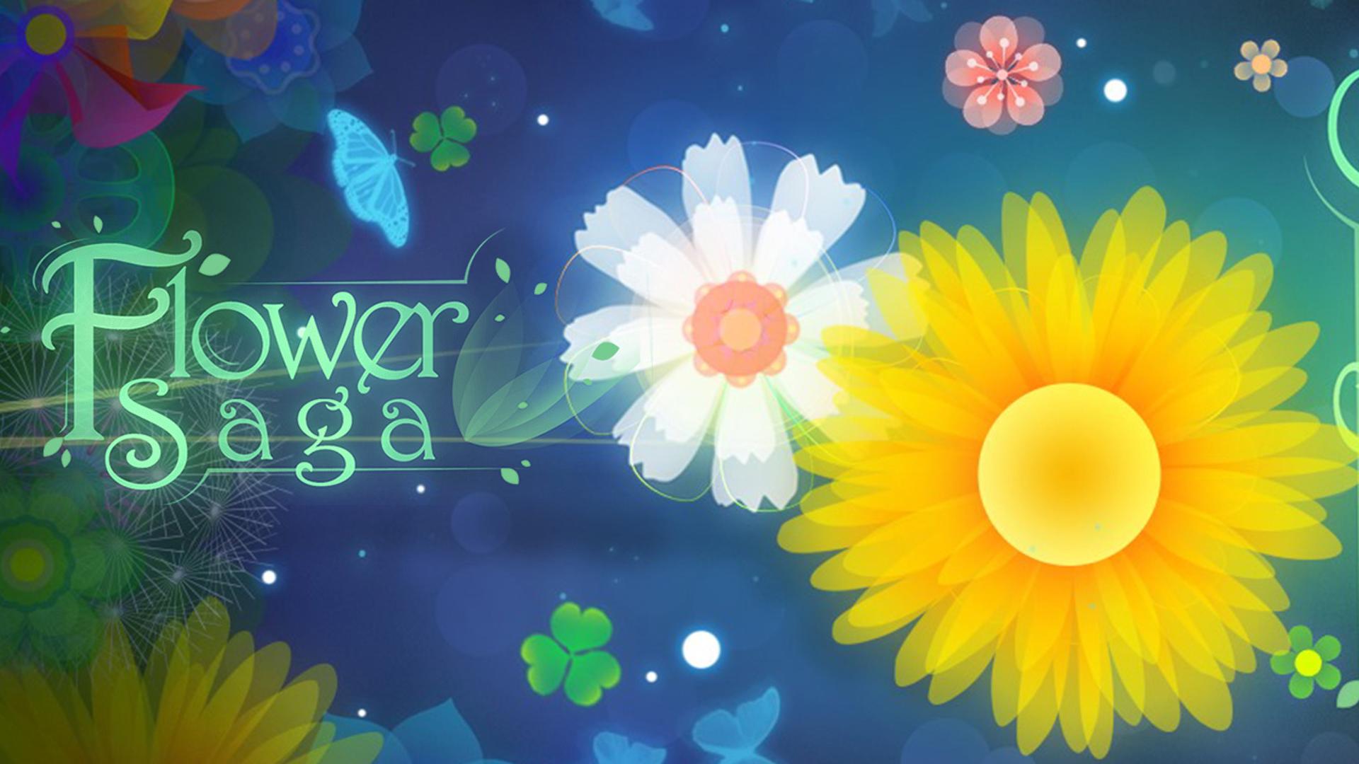 Flower saga Logo