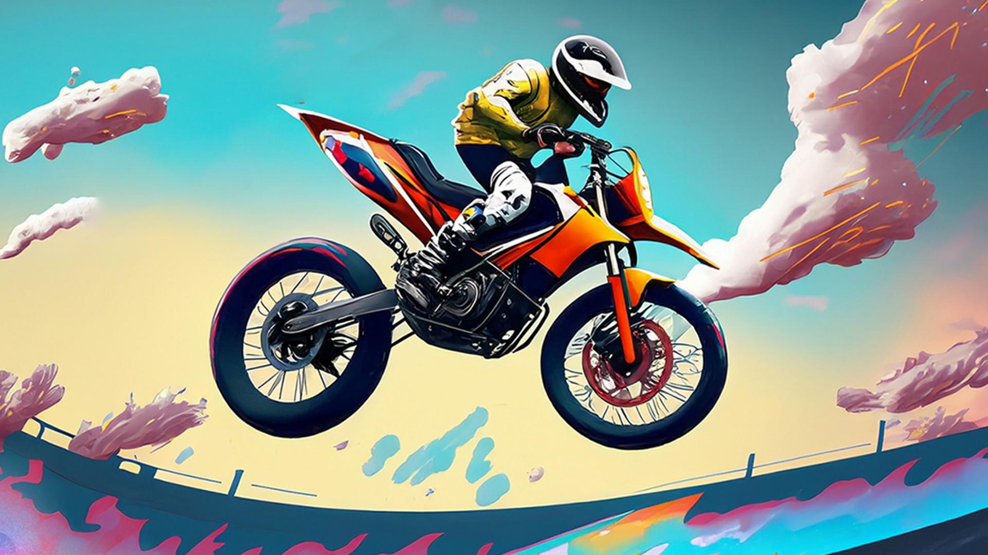 Bike jump Logo