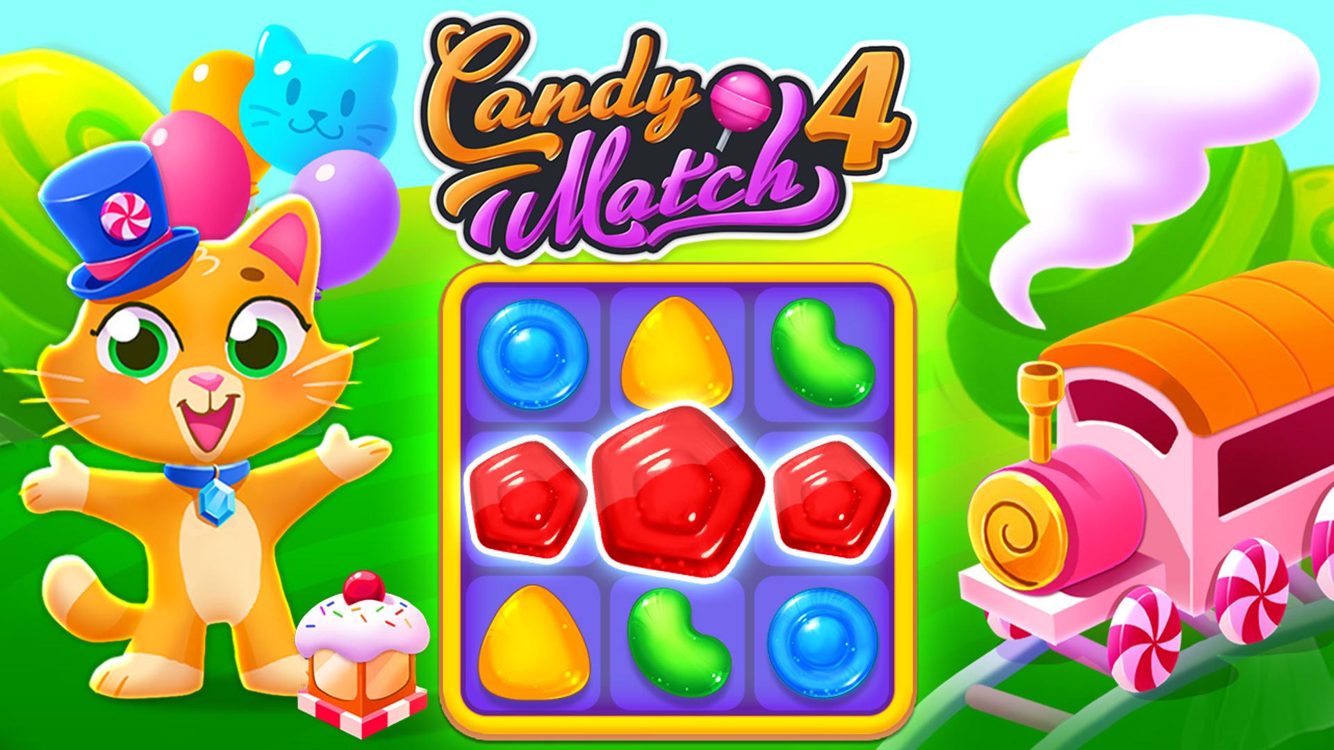 Candy Match 4 Logo