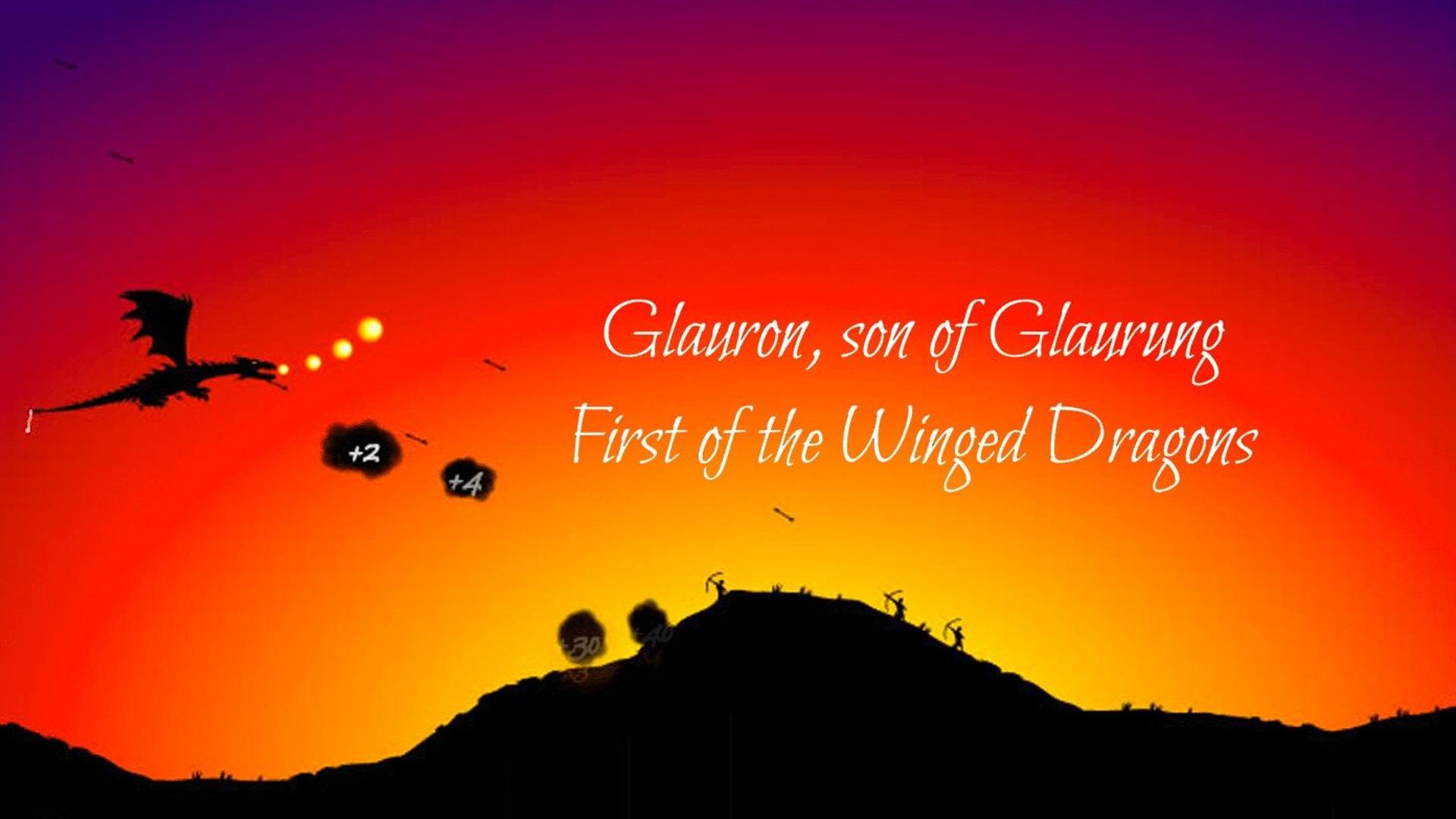 Glauron: dragon tales Logo