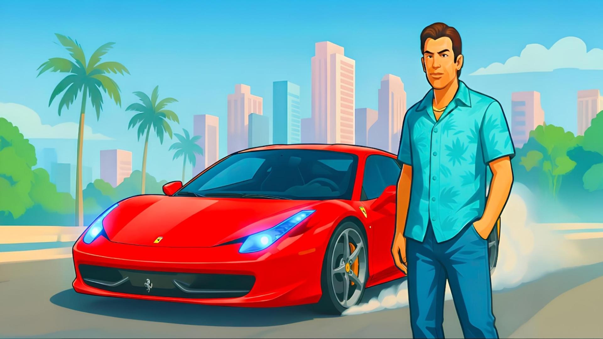Vice City Driver Logo