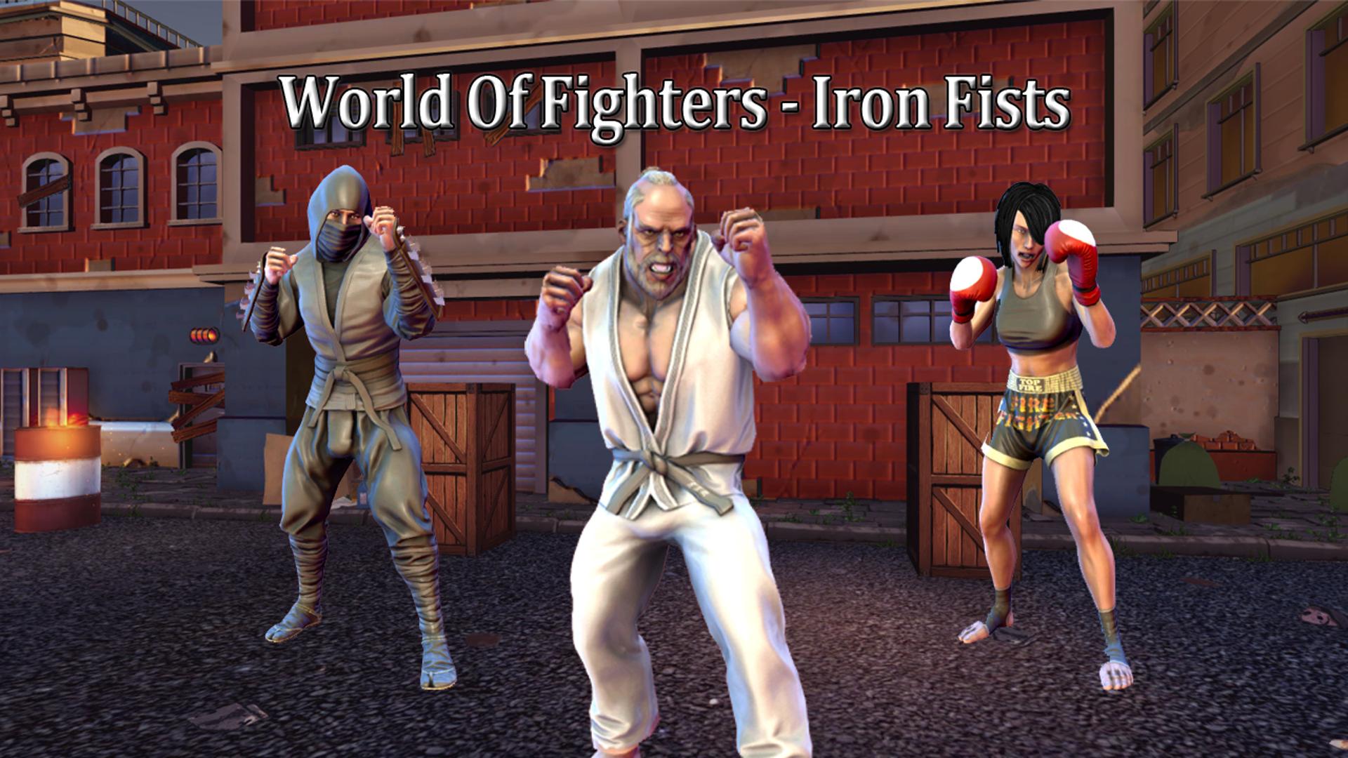 World Of Fighters: Iron Fists Logo