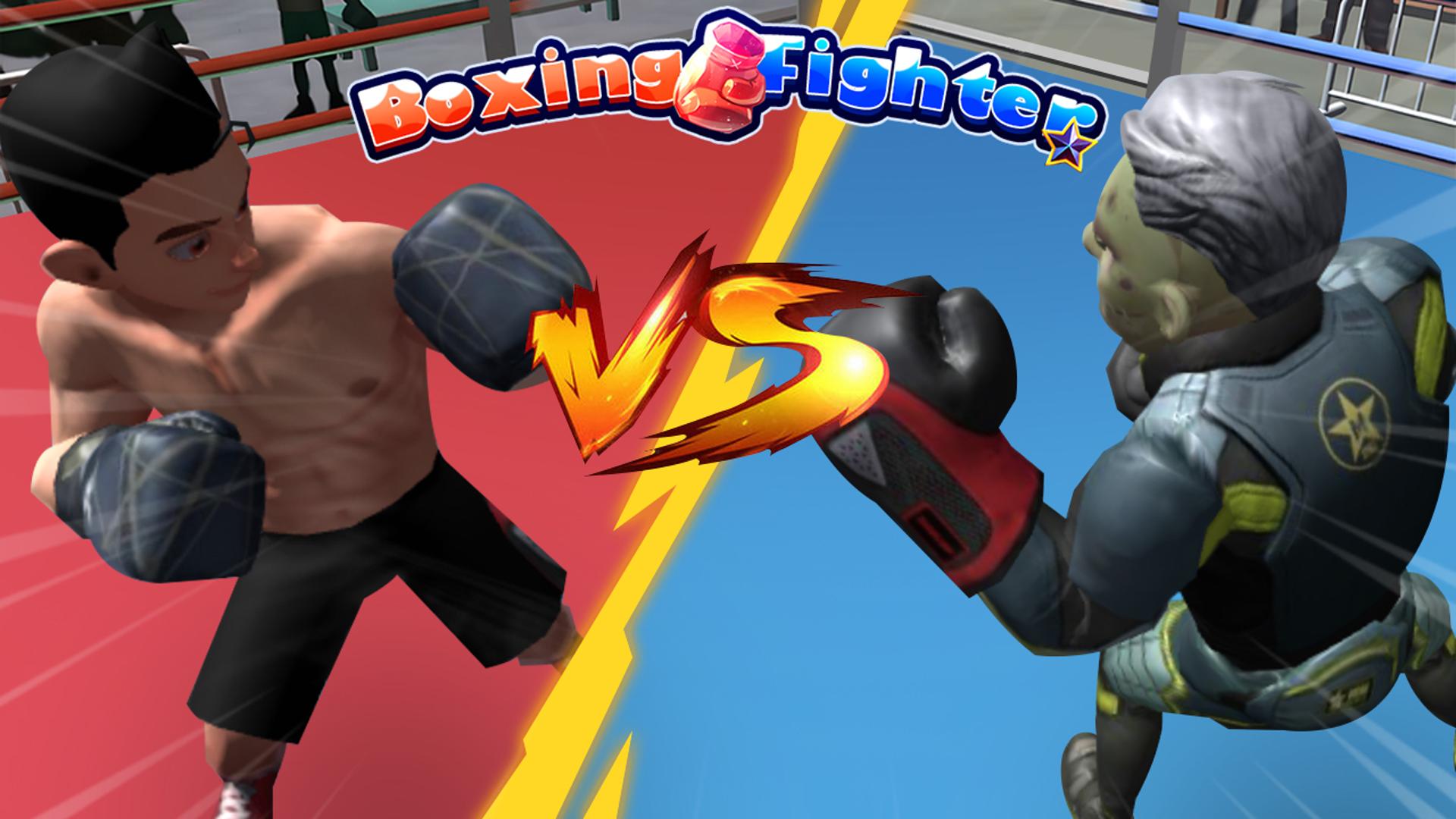 Boxing Fighter Logo
