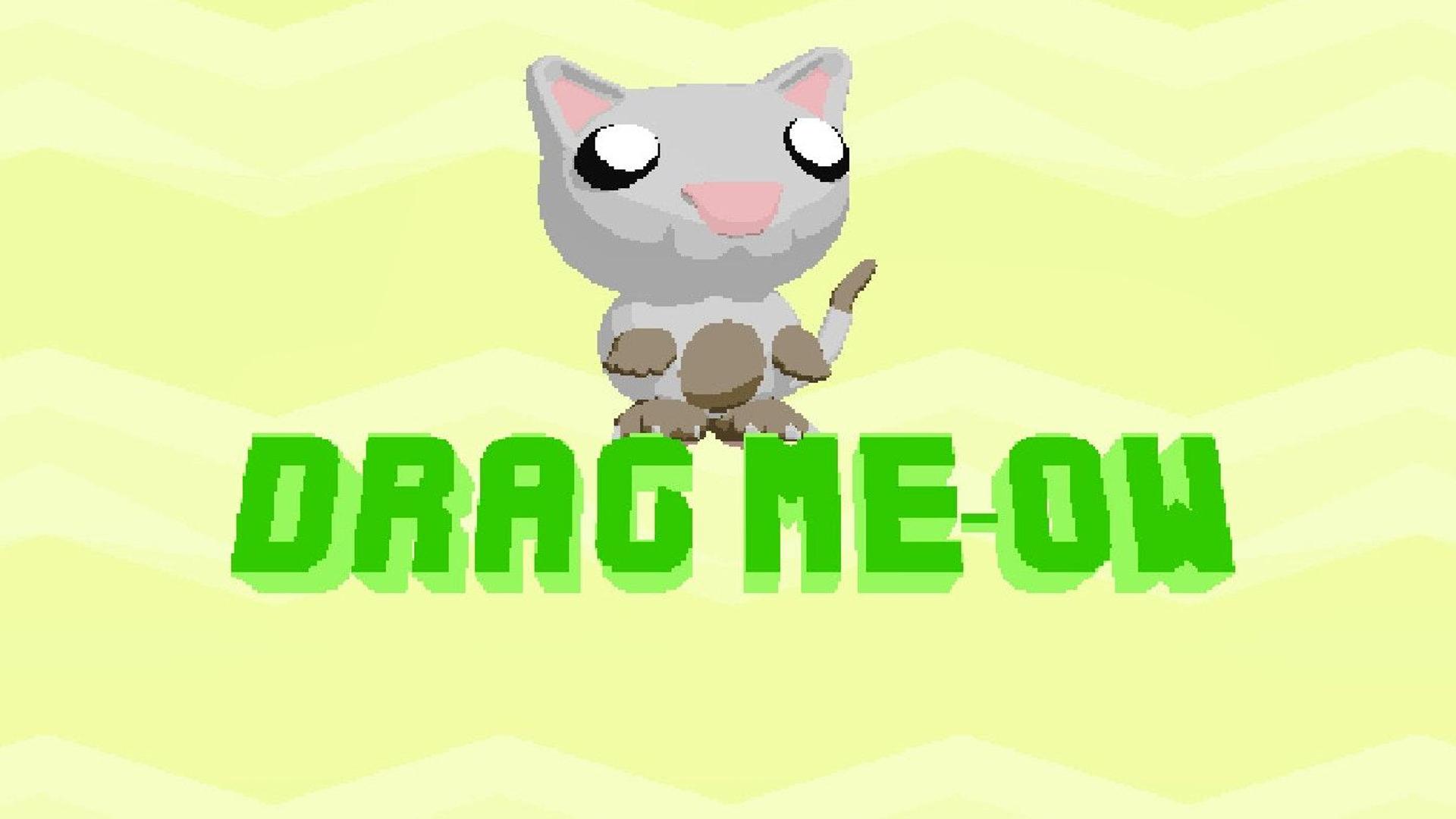 Drag me-ow Logo