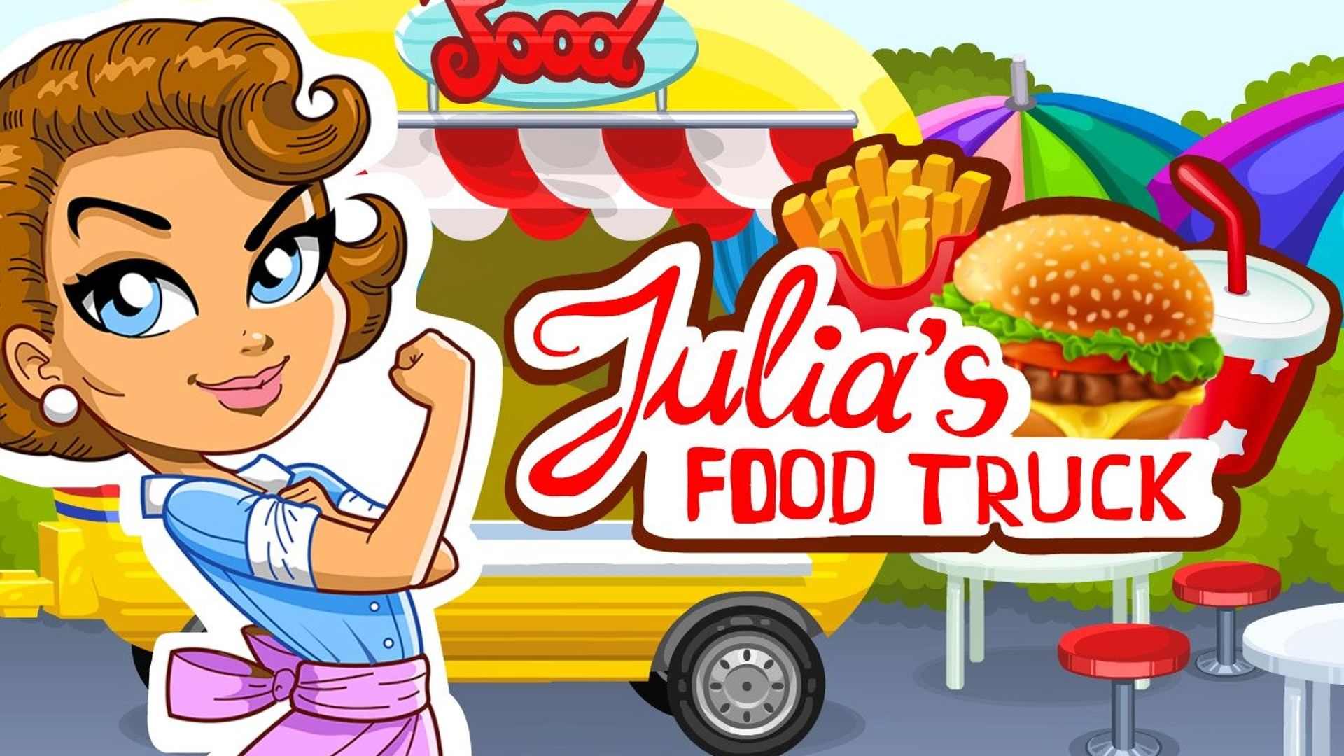Julia's food truck Logo