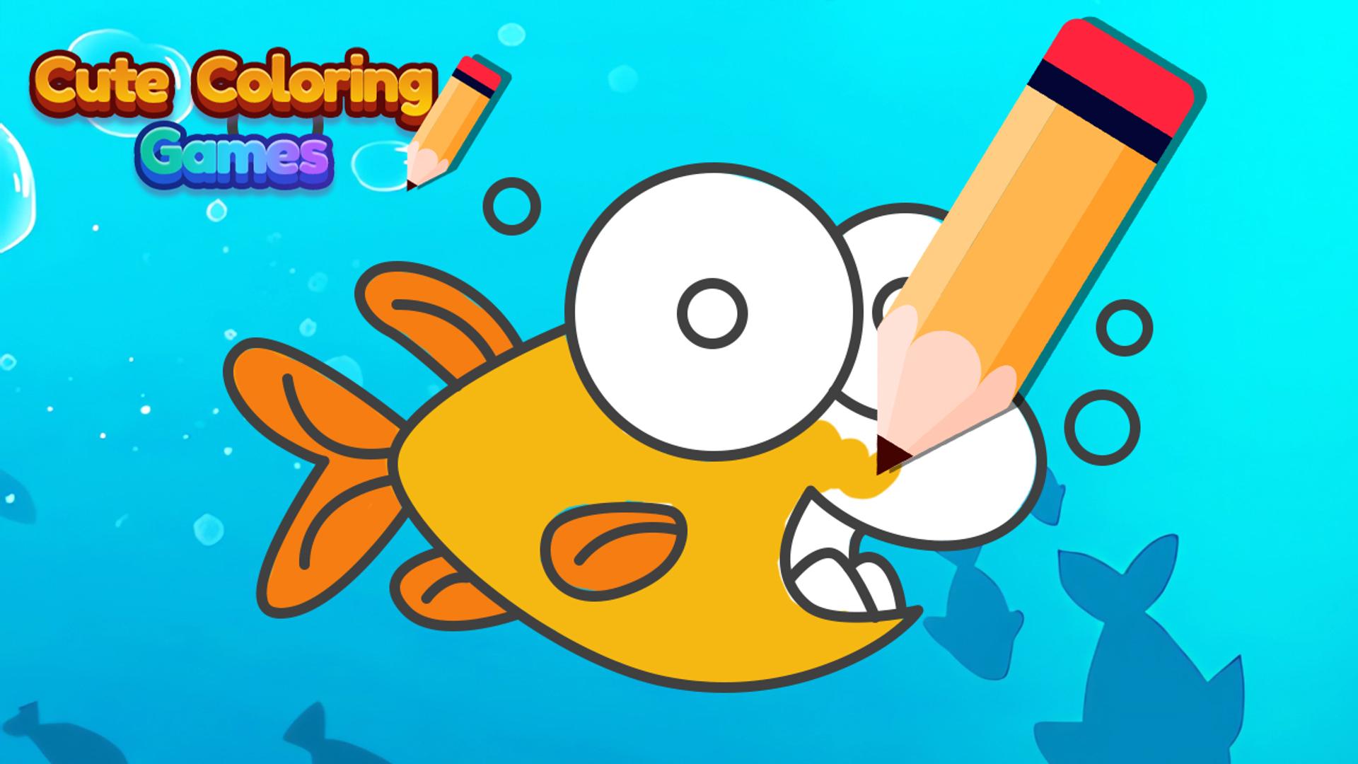Cute Coloring Games Logo