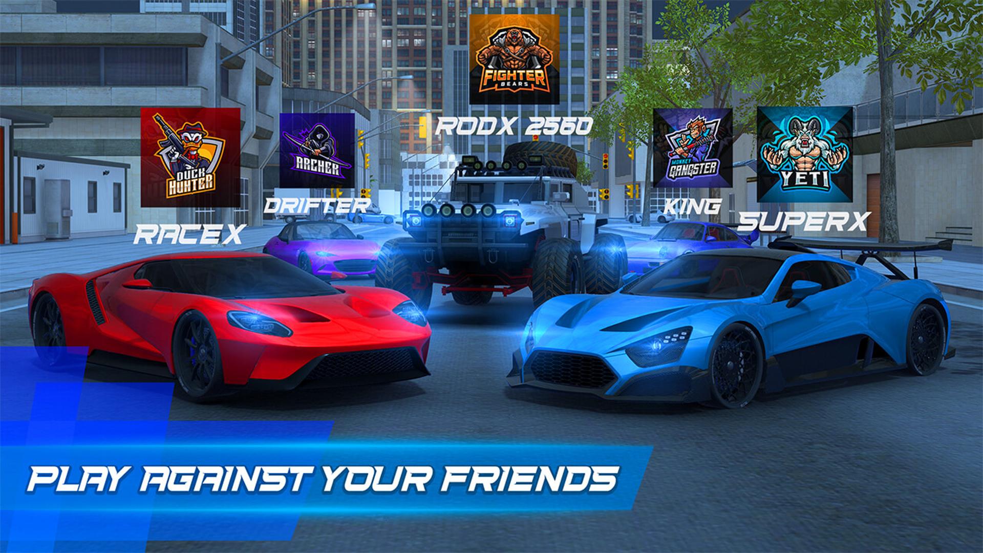 ROD Multiplayer Car Driving Logo