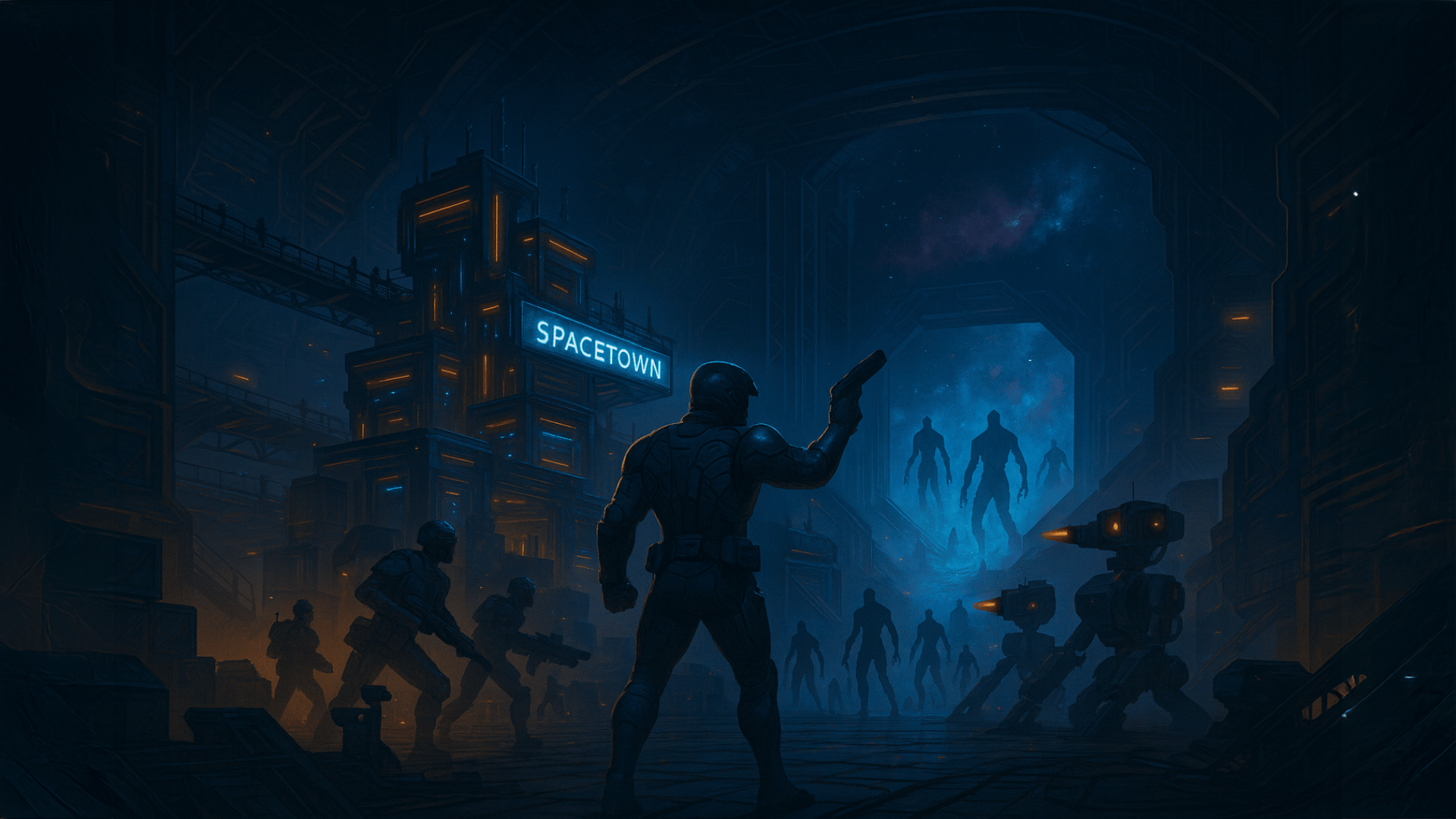 SpaceTown Logo