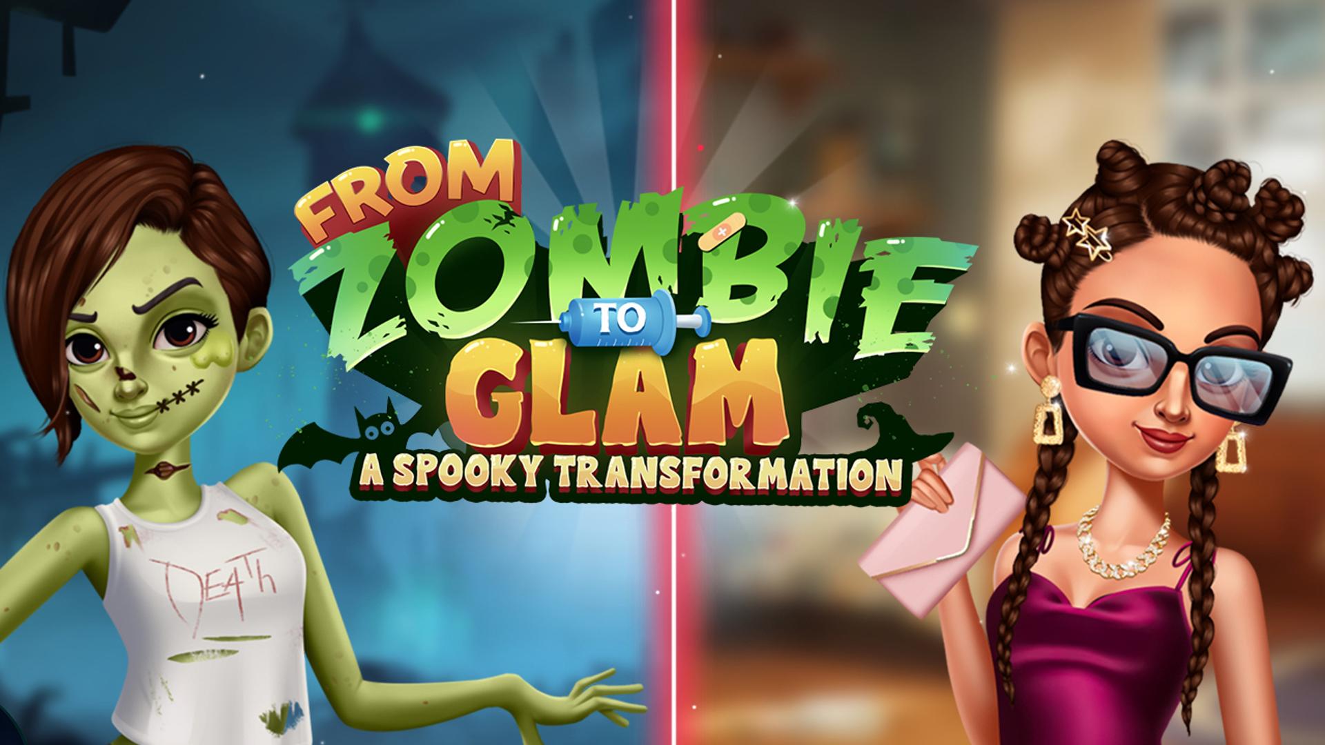 From Zombie to Glam A Spooky Transformation Logo
