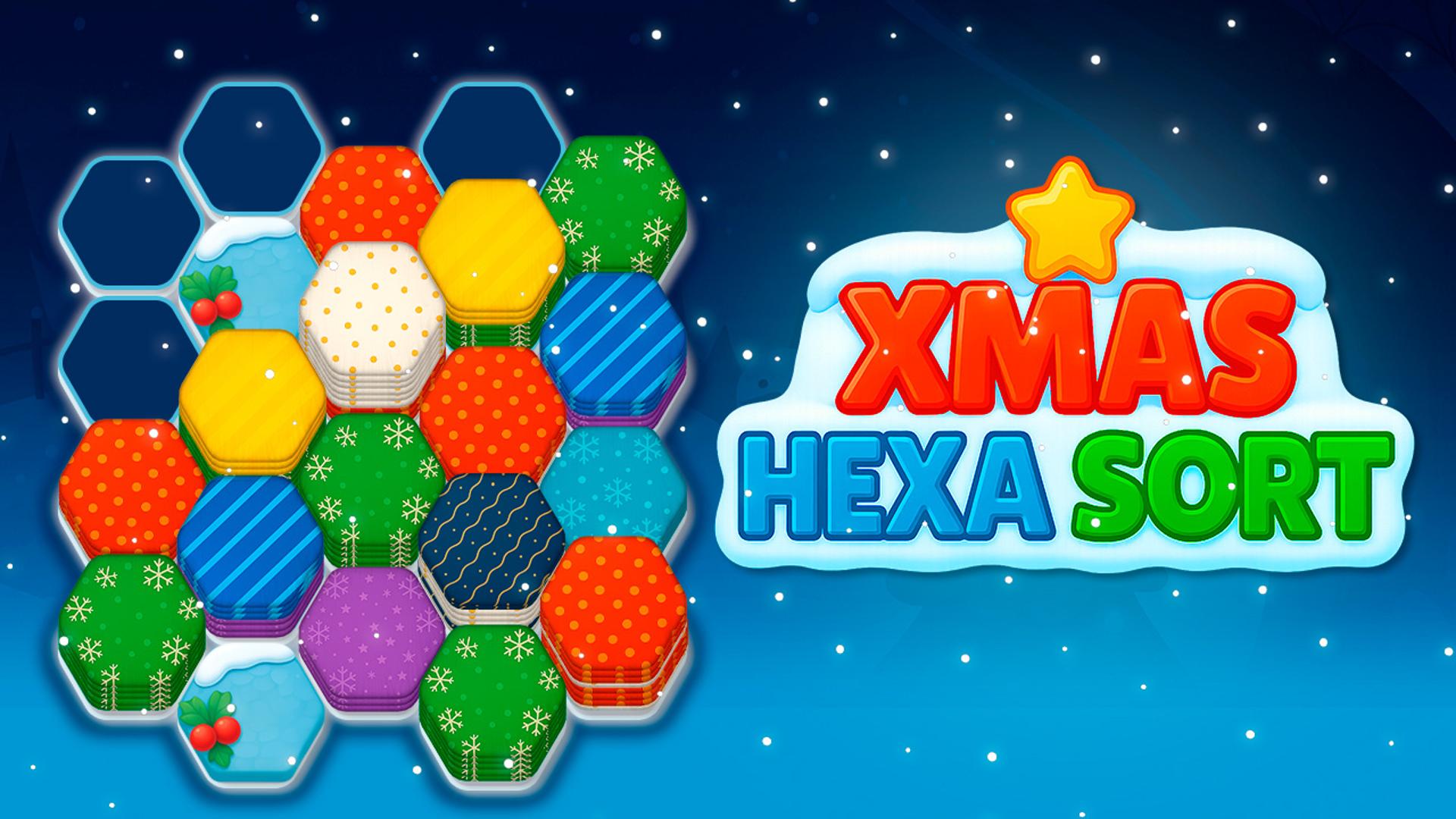 Xmas Hexa Sort Logo