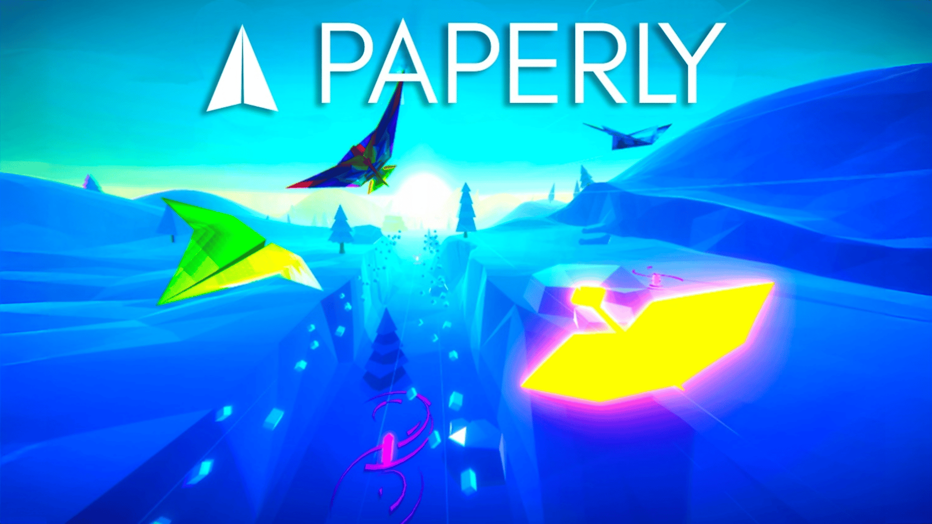 Paperly - Paper Plane Adventure Logo