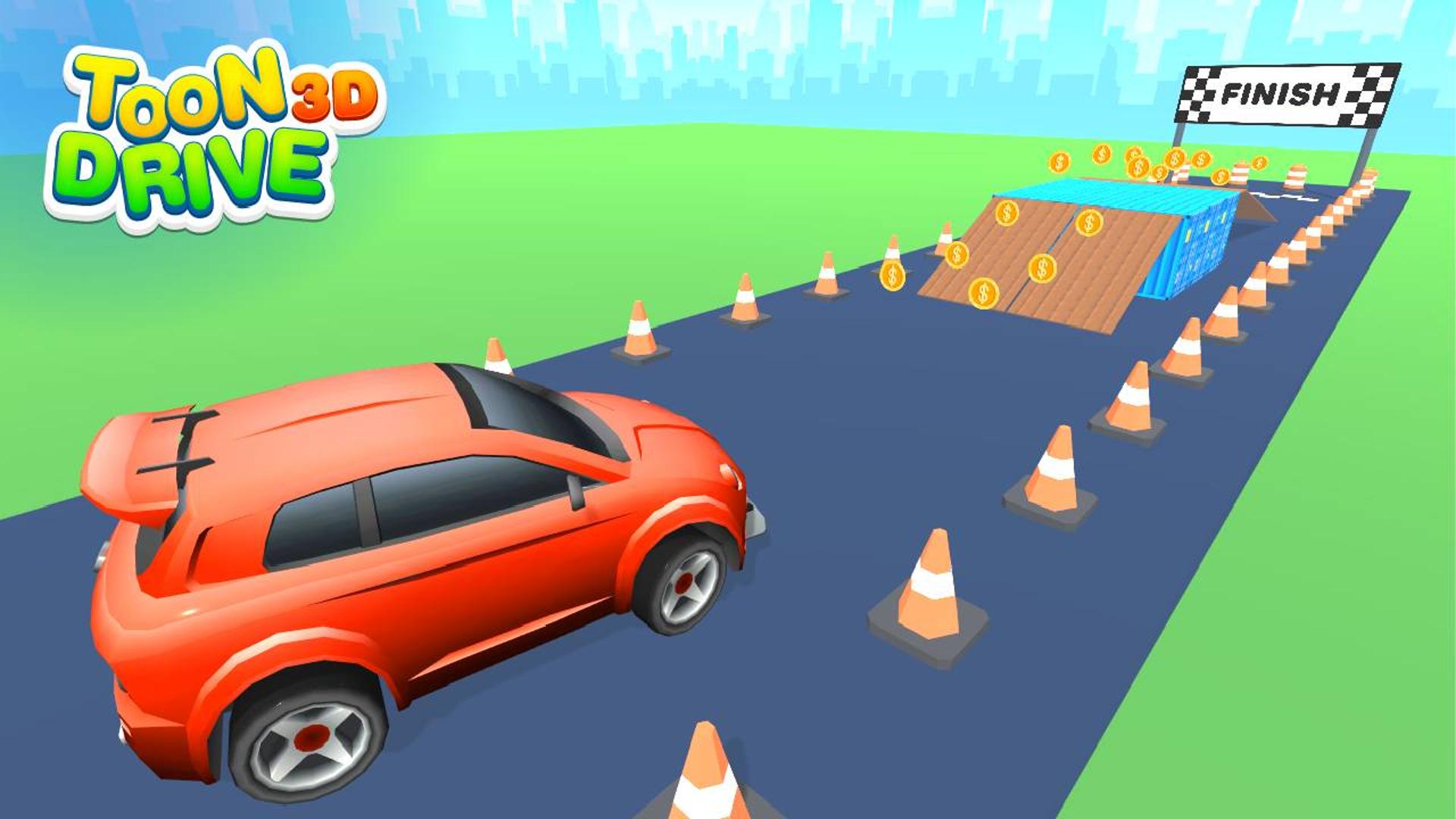 Toon Drive 3D Logo