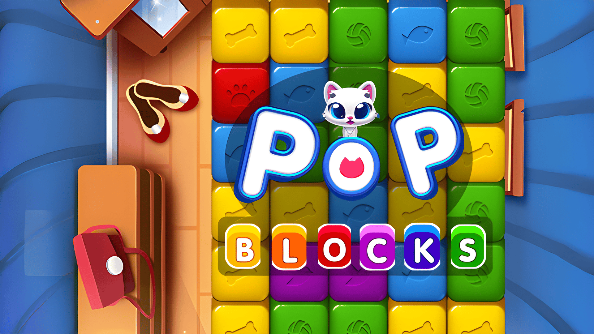 Pop Blocks Logo
