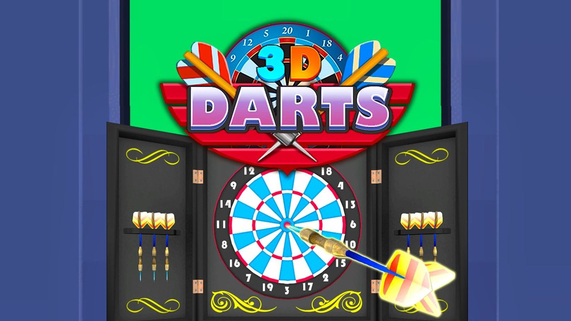 3D Darts Logo