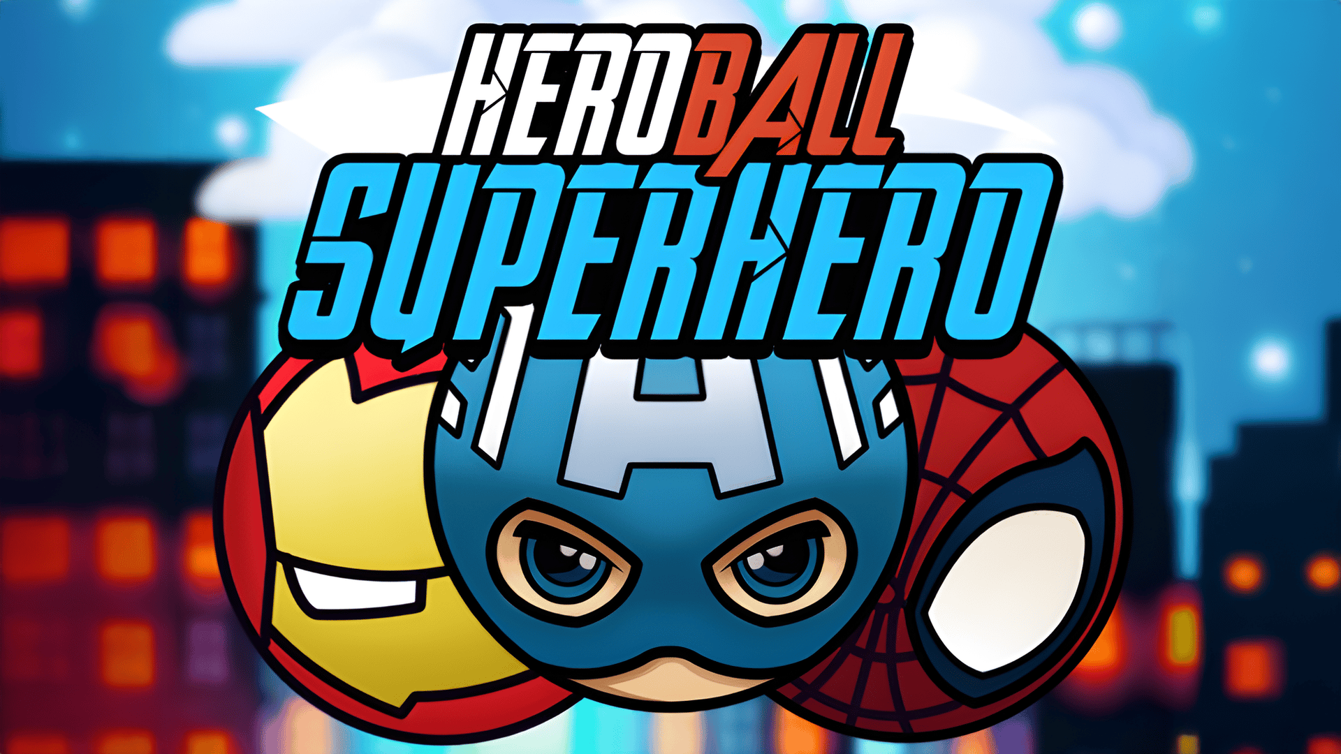 Heroball SuperHero Logo