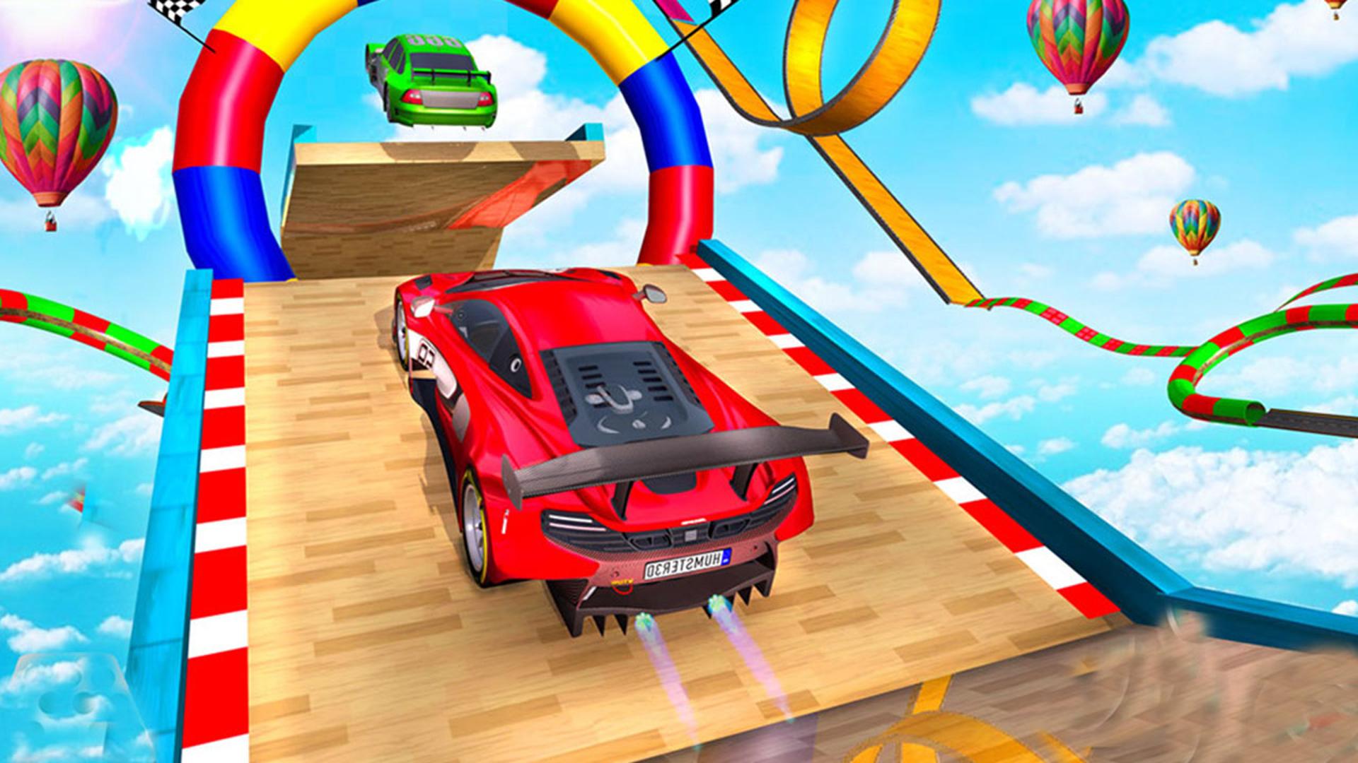 GT Mega Ramp Car Stunts Logo