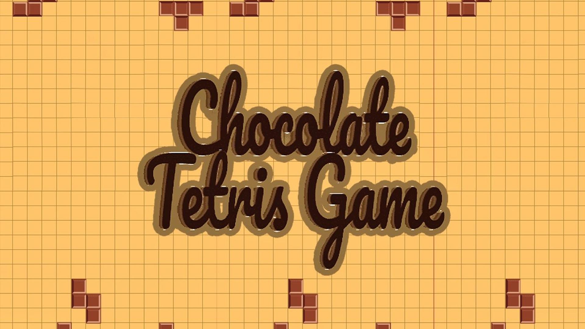 Chocolate Tetris Game Logo