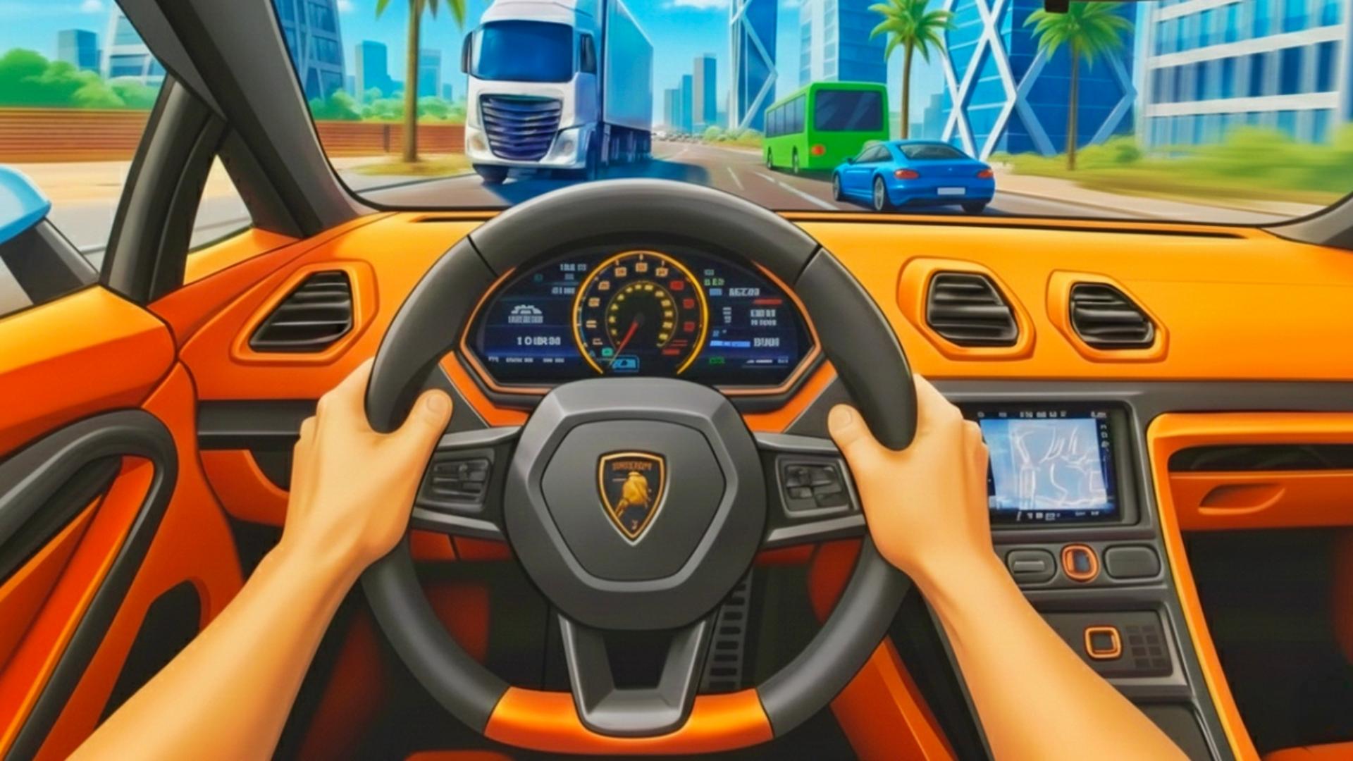 Crazy Traffic Racer Logo