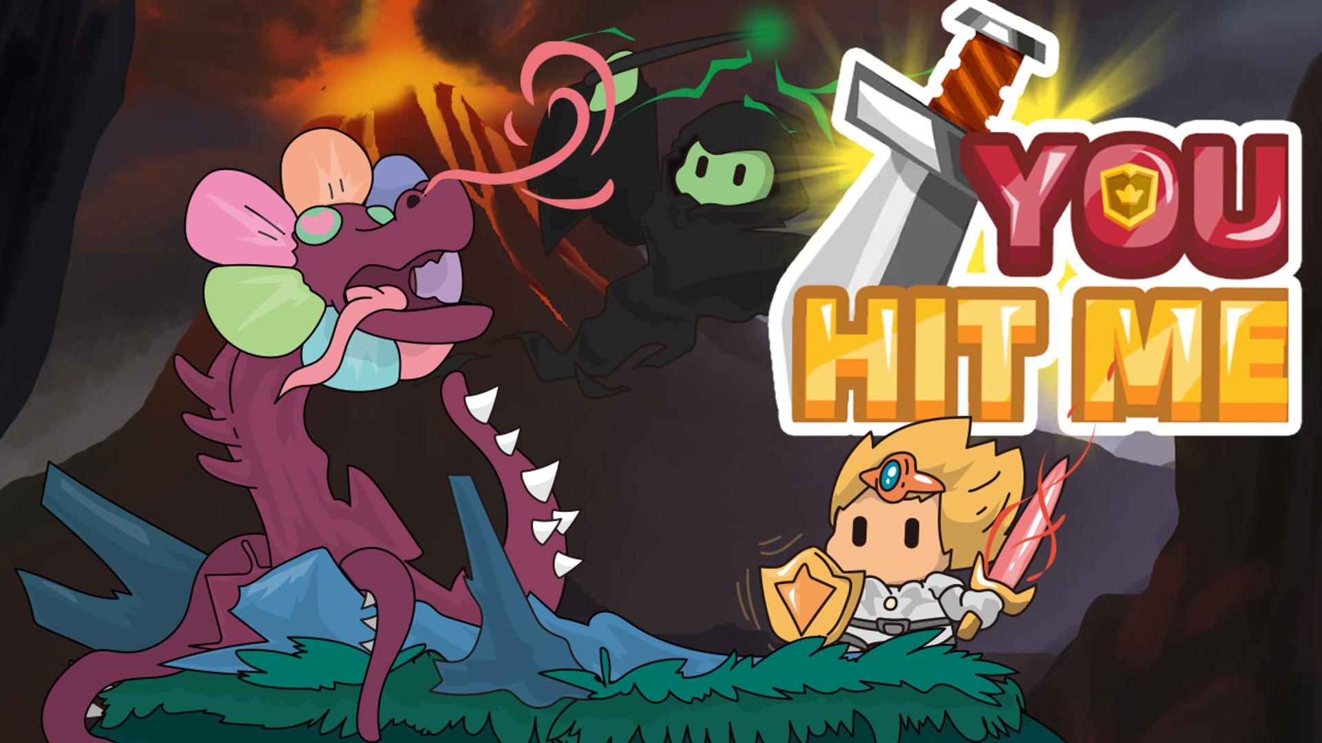 You Hit Me! Logo
