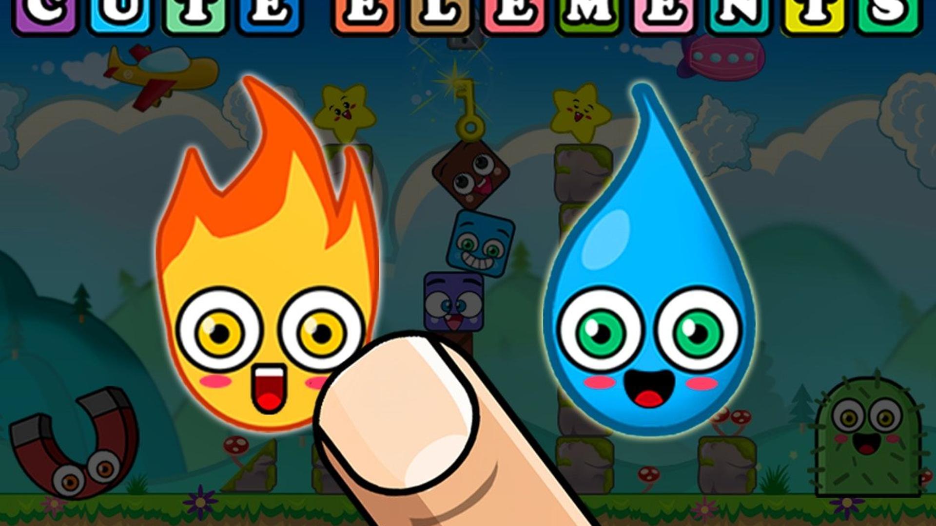 Cute Elements - Fun Elementals Logo