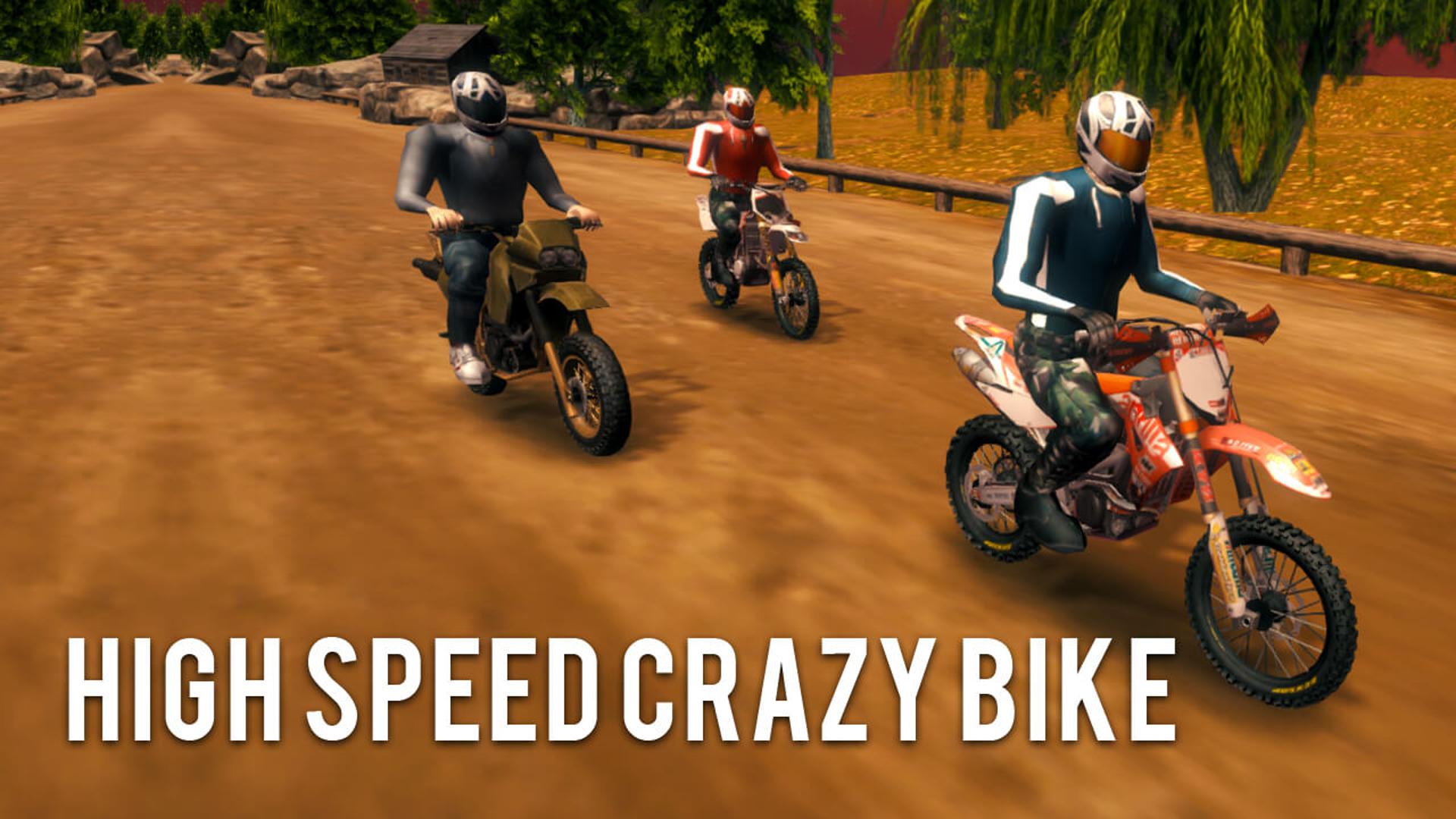 High Speed Crazy Bike Logo