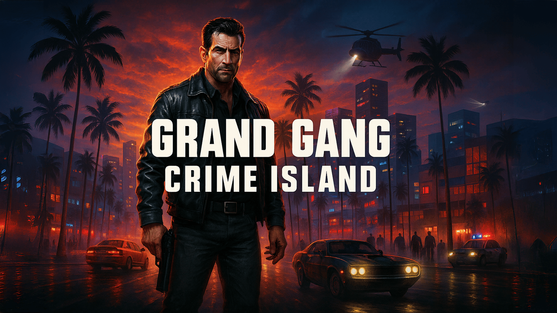 Grand Gang: Crime Island Logo