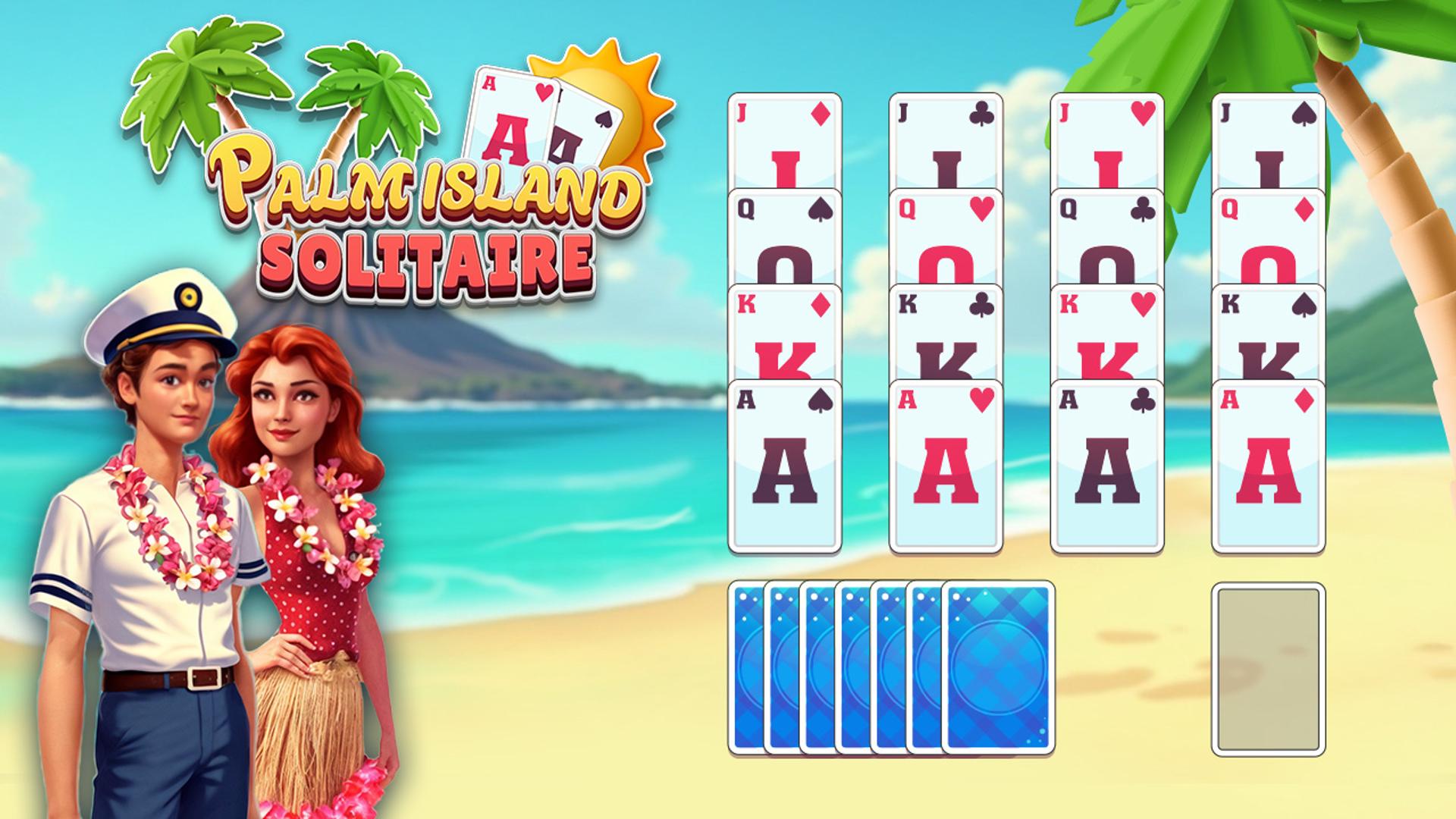 Palm Island Solitaire Logo